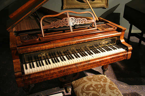 Piano from Liberace Museum in Las Vegas, Nevada